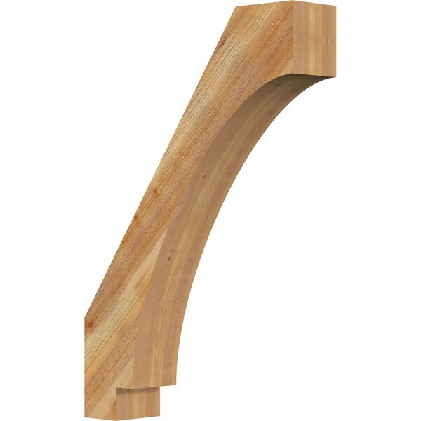 Ekena Millwork 6"W x 26"D x 38"H Imperial Rough Sawn Knee Brace, Western Red Cedar BRC06X26X38IMP00RWR - main